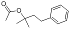 CAS No.  103-07-1 DIMETHYL PHENYL ETHYL CARBINYL ACETATE