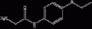 CAS No. 103-97-9, 2-amino-N-(p-ethoxyphenyl)acetamide