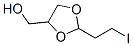 CAS No. 104-08-5, 2-(2-iodoethyl)-1,3-dioxolane-4-methanol